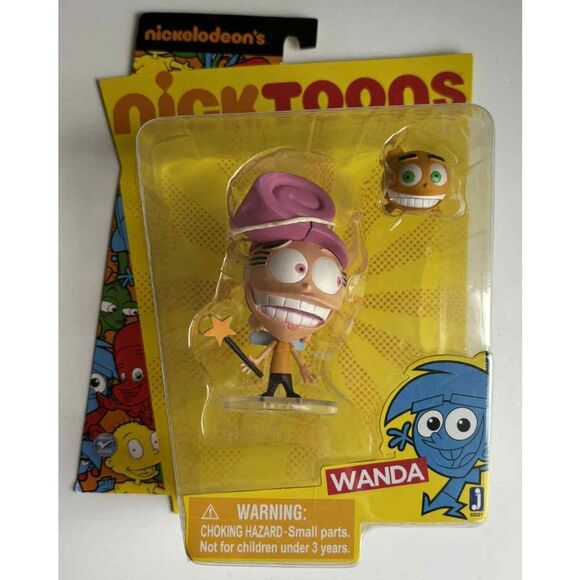 2012 Nickelodeon Nicktoons the Fairly Odd Parents Wanda and Fish Figurine NEW - Picture 1 of 6